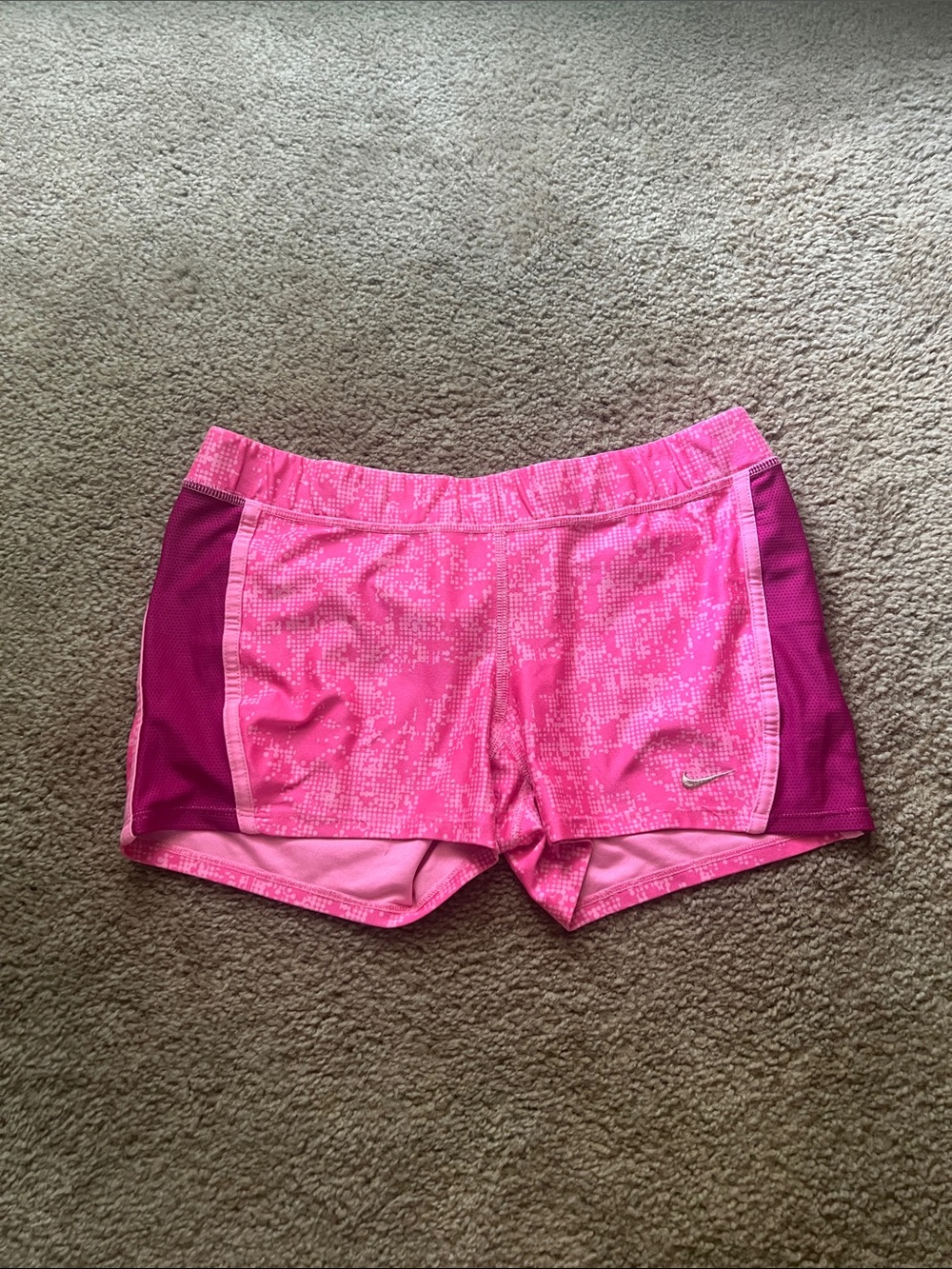 Nike Women’s Pink Athletic Running Shorts